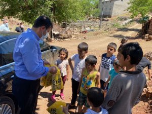 Milletvekili Tutdere bayramda köyleri gezdi