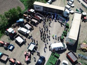 500 çiftçiye 1 milyon 200 bin sebze fidesi