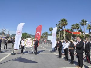 Marmaris‘te 19 Mayıs törenle kutlandı
