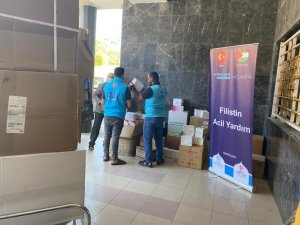 Türkiye Diyanet Vakfından Gazze’ye tıbbi malzeme desteği