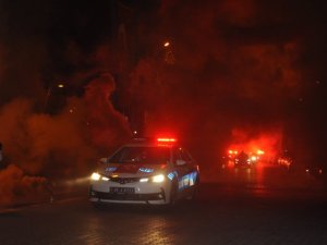 Marmaris polisi 19 Mayıs’ı kortej yaparak kutladı