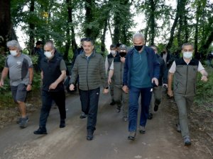 Bakan Pakdemirli Muğla’da Ekoturizm Rotasında incelemelerde bulundu