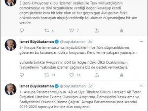 MHP Genel Sekreteri Büyükataman’dan AP’nin ‘Ülkücü Hareket’ çağrısına yanıt