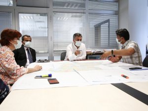 Başkan Sandal’ın gündemi kentsel dönüşüm