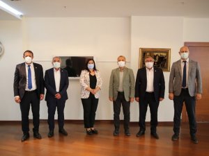 CHP Tekirdağ Milletvekili Aygun, Başkan Çerçioğlu ile görüştü