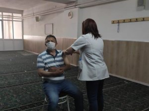 Camide aşılama devam ediyor