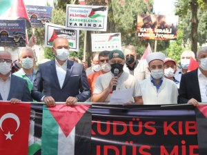 Tekkeköy’den İsrail’e kınama