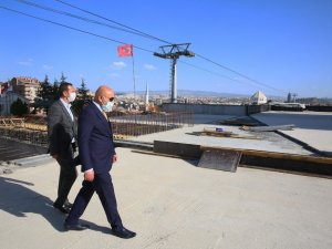 Başkent’in yeni sembolü Cumhuriyet Kulesi’nde hummalı çalışma