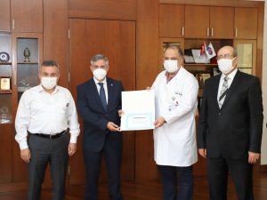 SANKO Üniversitesi Hastanesi’ne SGK’dan teşekkür belgesi