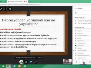 Altındağlı kadınlara ’Pandemi sürecinde depresyondan nasıl korunabiliriz?’ semineri