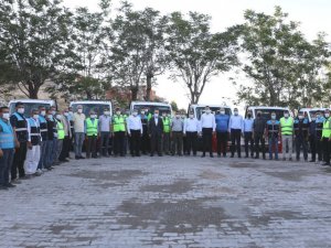 Mardin Valisi Demirtaş yeni dönem ilaçlama startını verdi