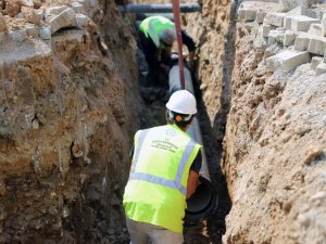 Palamutbükü’nde çalışmalar tamamlanıyor