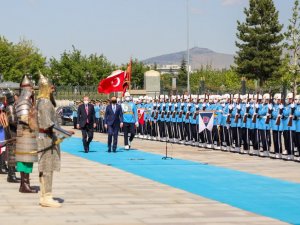 Cumhurbaşkanı Erdoğan, Polonyalı mevkidaşını resmi törenle karşıladı