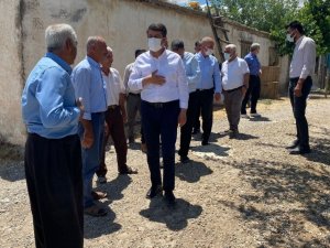 Milletvekili Tutdere, köy köy geziyor