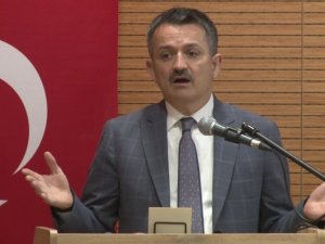 Bakan Pakdemirli: ”Kuraklıktan dolayı herhangi bir kıtlığımız olmayacak”