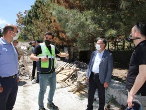 Başkan Özdoğan: "Hacılar’ın Central Parkını inşa ediyoruz"