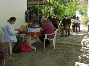 Milas’ta 55 yaş üstü aşı çalışmaları tamamlandı