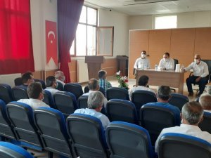 Köylere hizmet götürme birliği toplantısı yapıldı