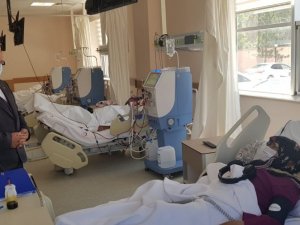 Bayat Devlet hastanesi diyaliz hastalarına şifa dağıtıyor