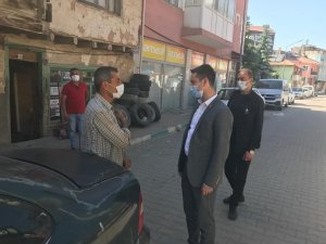 Kaymakam Mehmet Can İrdelp: ’’Esnaflarımız bu zor günleri devletimizin desteği ile atlatıyor’’