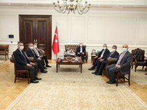 Karabük heyeti Bakan Soylu ile bir araya geldi