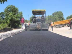 İlimtepe’ye bin 400 ton asfalt