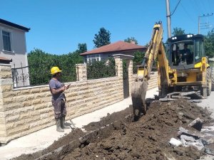 Karasu Kurumeşe mahallesine yeni içmesuyu şebekesi