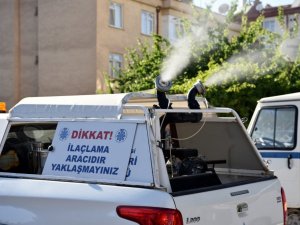 Selçuklu’da haşereyle mücadele çalışmaları