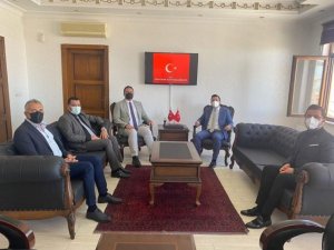 İl Sağlık Müdürü Uğur Bilge’den Günyüzü Kaymakamı Burak Akeller’e ziyaret