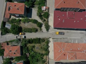 Akyurt Belediyesi kaldırım çalışmalarına başladı