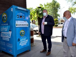 Atık giysiler kumbaralarda toplanacak