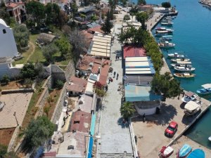 Kalkan Sahil Bandı Projesi tamamlanıyor