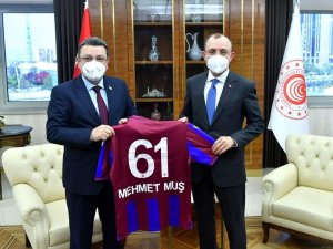 Başkan Genç’ten Bakan Muş’a "Hayırlı olsun" ziyareti