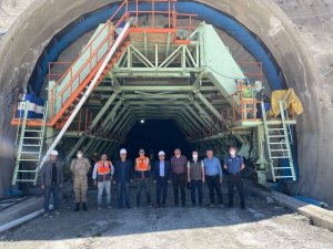 Sünebeli Tüneli’nde yüzde 65 seviyesine ulaşıldı