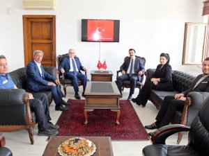 TBMM Eski Başkanvekili Sadık Yakut Günyüzü İlçesini ziyaret etti