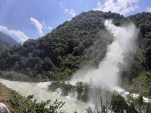 Her yıl sadece 15 gün görülebiliyordu ama bu yıl kuraklık nedeniyle bu görüntü yaşanmadı