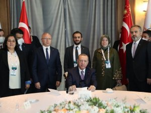 Cumhurbaşkanı Erdoğan’dan Bursa heyetine özel ilgi