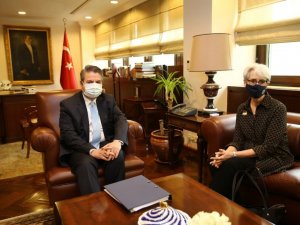 Dışişleri Bakan Yardımcısı Önal, ABD’li mevkidaşı Sherman ile görüştü