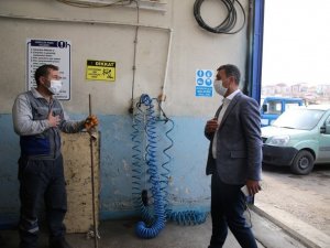 Gölbaşı Belediye Başkanı Şimşek’ten, işçilere 3 bin 300 TL promosyon desteği