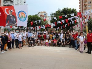 Mezitli’de Barış ve Demokrasi Parkı açıldı