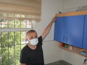 Yuvasını en güvenli yere yaptı