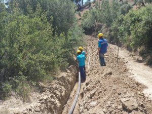 ASKİ, içme suyu hatlarına yatırımlarını sürdürüyor