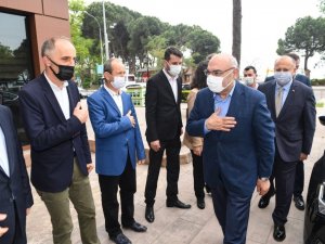 Vekil Yediyıldız’dan Başkan Tavlı’ya ziyaret