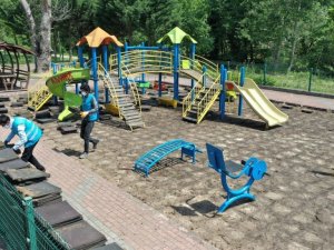 Başiskele’de çocuk parkları yenileniyor