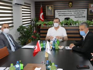 Genel Müdür Aslay, MUOSB’ta incelemelerde bulundu