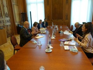 Başkan Şahin OECD Genel Sekreteri Angel Gurra ile görüştü