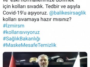 Bakan Koca’nın başlattığı ’#kolları sıvıyoruz’ kampanyasına Bursa’dan destek