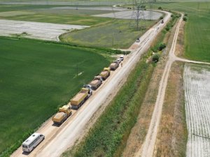 Karatay’da 13,7 kilometrelik mahalle yolu yapılıyor