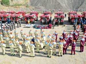 Aydın’da, yangın söndürme ekipleri işbaşı eğitimi aldı
