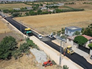 5 köyde 14 bin 500 metrelik sıcak asfalt çalışması başlatıldı